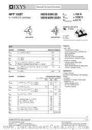 IXEN60N120D1 datasheet pdf IXYS Corporation