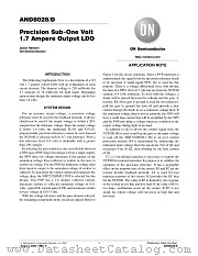 AND8028D datasheet pdf ON Semiconductor