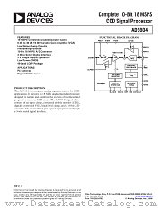AD9804JST datasheet pdf Analog Devices