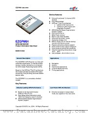 EZGPM01 datasheet pdf etc