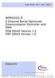 PEB20542 datasheet pdf Infineon