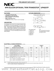 UPA826TF-T1 datasheet pdf NEC