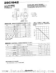 2SC1942 datasheet pdf Hitachi Semiconductor