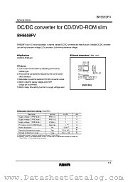 BH6559FV datasheet pdf ROHM