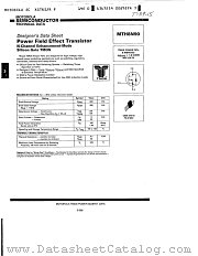 MTH8N90 datasheet pdf Motorola