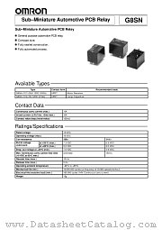 G8SN-1C4-CU datasheet pdf Omron