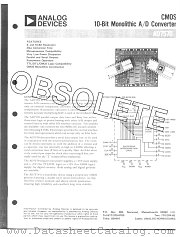 AD7570 datasheet pdf Analog Devices