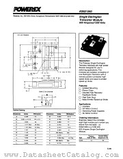 KS621260 datasheet pdf Powerex Power Semiconductors