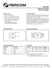 PI5C3306L datasheet pdf Pericom Technology
