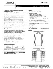 ACTS573DTR-02 datasheet pdf Intersil