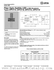 OPF371C datasheet pdf Optek Technology