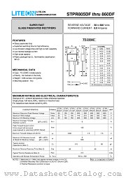 STPR820DF datasheet pdf Lite-On Technology Corporation