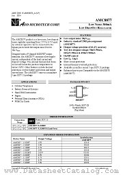 AMC8877 datasheet pdf ADD Microtech Corp