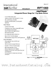 IRPT1060D datasheet pdf International Rectifier