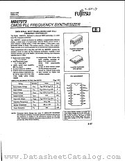 MB87073 datasheet pdf Fujitsu Microelectronics