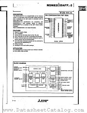 M5M82C59AFP datasheet pdf Mitsubishi Electric Corporation