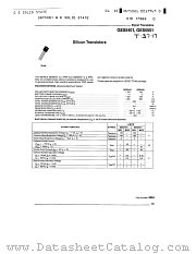 GES5401 datasheet pdf General Electric Solid State