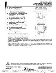 LM393YJG datasheet pdf Texas Instruments