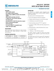 GS1522-CQR datasheet pdf Gennum Corporation
