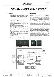 VS1001K datasheet pdf VLSI Solution
