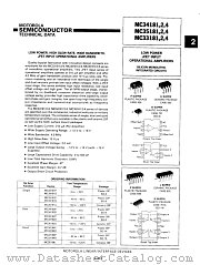 MC34182U datasheet pdf Motorola