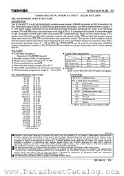 TC554161FTI-85 datasheet pdf TOSHIBA