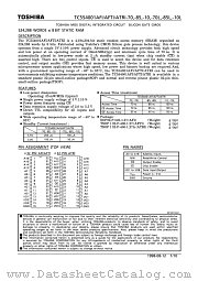 TC554001ATRI-70L datasheet pdf TOSHIBA