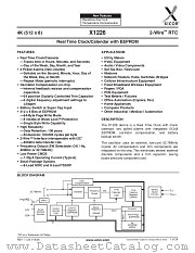 X1226S8I datasheet pdf Xicor