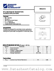MS2212 datasheet pdf Advanced Power Technology