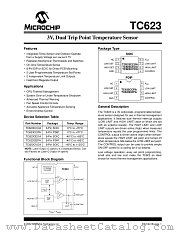 TC623CEPA datasheet pdf Microchip