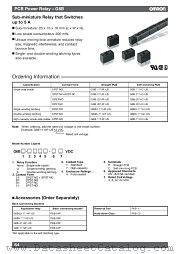 G6BU-2114CUS6VDC datasheet pdf Omron