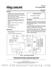 MT9040AN datasheet pdf Zarlink Semiconductor