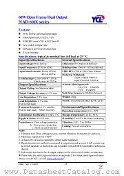 NAD-6012 datasheet pdf YCL