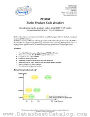 TC3011 datasheet pdf etc