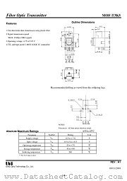 MOF-T3K5 datasheet pdf Unity Opto Technology