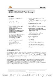 EN29F512-45TI datasheet pdf Eon Silicon Solution
