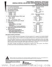 LPV321IDBVT datasheet pdf Texas Instruments