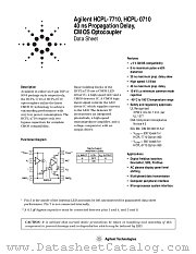 HCPL-7710-300 datasheet pdf Agilent (Hewlett-Packard)