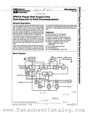 DP8470J datasheet pdf National Semiconductor