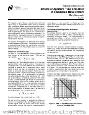 AD-03 datasheet pdf National Semiconductor