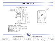 CTP-SMA-712M datasheet pdf etc