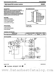 NE5081N datasheet pdf Philips