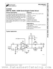 CLC002 datasheet pdf National Semiconductor