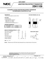 2SK1109 datasheet pdf NEC