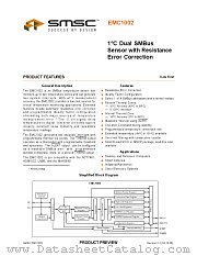 EMC1002 datasheet pdf SMSC Corporation