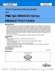 MB90335 datasheet pdf Fuji Electric