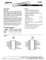CA3089E datasheet pdf Intersil