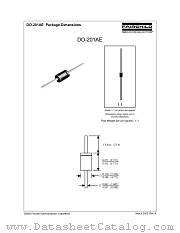 DO-201AE datasheet pdf Fairchild Semiconductor