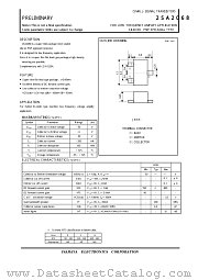 2SA2068F datasheet pdf Isahaya Electronics Corporation