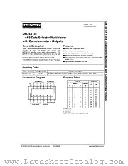DM74S151N datasheet pdf Fairchild Semiconductor